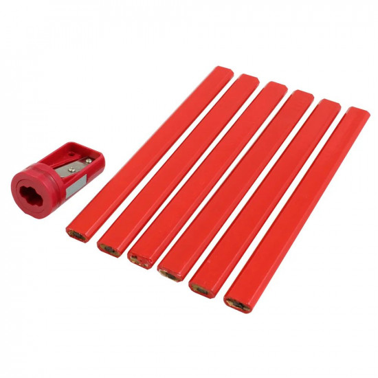 DEKTON 7PCS PENCIL & SHARPNER SET       