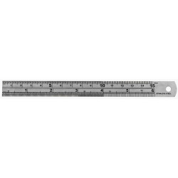 STAINLESS STEEL RULER 150MM DT55510     