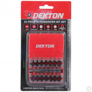 33PC SCREWDRIVER BIT SET DT65410