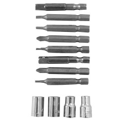 DEKTON 12PCS SOCKET & BIT SET DT65421