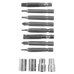 DEKTON 12PCS SOCKET & BIT SET DT65421   