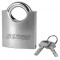 CLOSED SHACKLE PADLOCK 60MM DT70166
