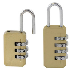 DEKTON 2PC COMBINATION PADLOCK  70175   
