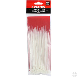 DEKTON CABLE TIES 2.5x150MM DT70455     