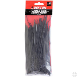 DEKTON CABLE TIES 2.5x150MM DT70456     