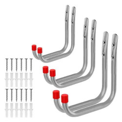 6PC HEAVY DUTY WALL HOOK SET  DT70586