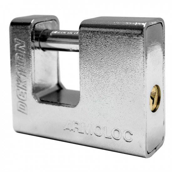 DEKTON 80MM ARMOURED STEEL PADLOCK      