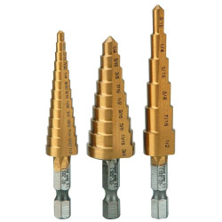 DEKTON 3PC STEP DRILLS       DT80234    