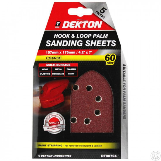 5s HOOK/LOOP PALM SAND DISC DT80724