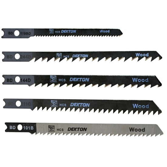 DESTON 5PC JIGSAW BLADE SET DT80915