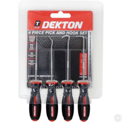 DEKTON 4PC PICK & HOOK SET DT85890      