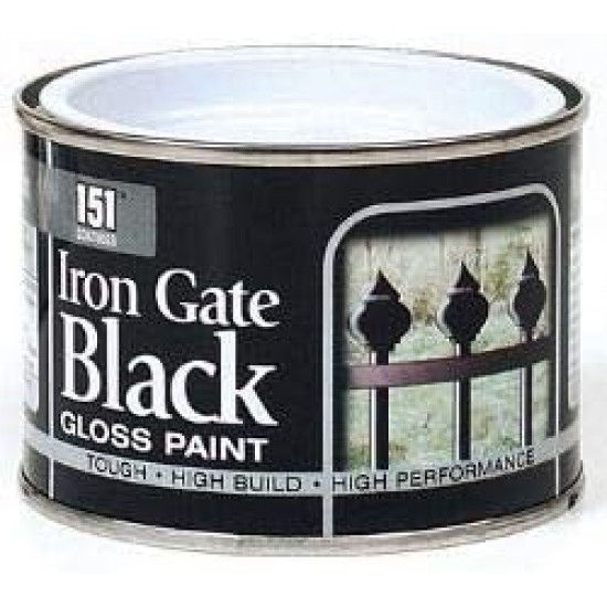 151 IRON GATE BLACK GLOSS PAINT 180ML