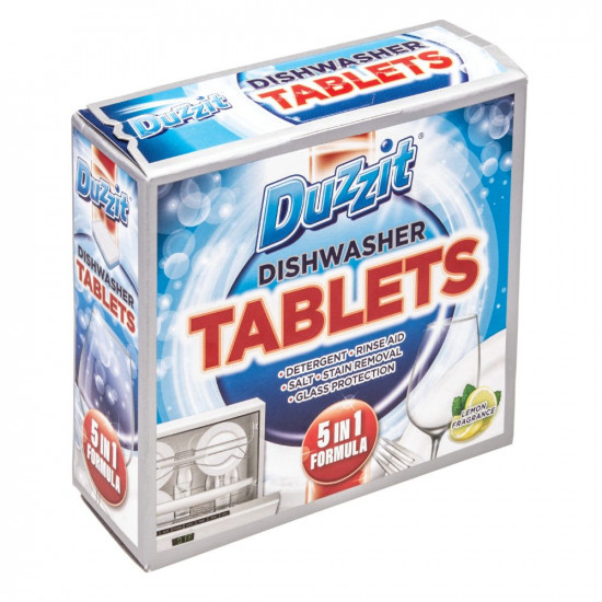 DUZZIT 5IN1 DISHWASHER TABLETS 12PK