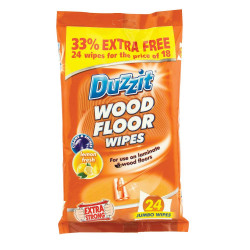WOOD FLOOR WIPES 24PK