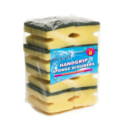 HAND GRIP SCOURERS 8PK