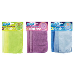 MICROFIBRE CLOTH 3PK  DZT1090           