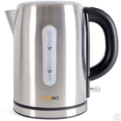 HotelPro 2.2Kw 1.0Ltr Cordless Kettle - Brushed Steel