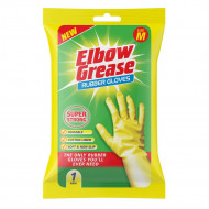 ELBOW GREASE RUBBER GLOVES M