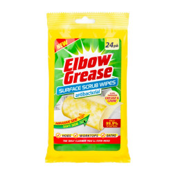 ELBOW GREASE SURFACE SCRUB WIPES 24s    