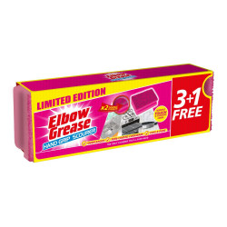 ELBOW GREASE HAND GRIP SCOURERS 4PK  PIN