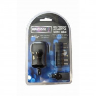 DAEWOO DC POWER ADAPTOR W/USB   1133