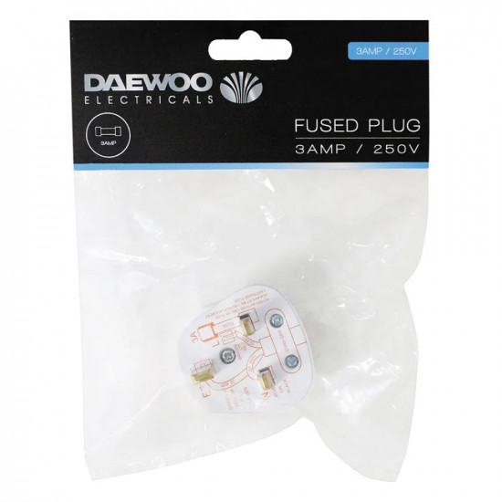 DAEWOO FUSED PLUG 13AMP ELA1251