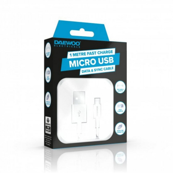 DAEWOO 1M MICRO USB CABLE 1A ELA1345