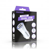 DAEWOO 2.4A DUAL USB CAR CHARGER 1352