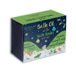 ELYSIUM BATH OIL/ BOMB GIFT SET 2X50G   