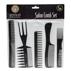 ENRICO SALON COMB SET  5PK   ES1051     
