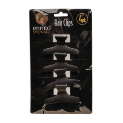 ENRICO SHONALLI HAIR CLIPS 4PK