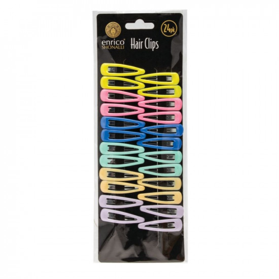 ENRICO SHONALLI HAIR CLIPS 24PK         