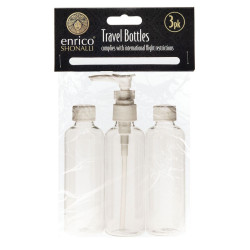 3PK TRAVEL BOTTLES   ES1078             