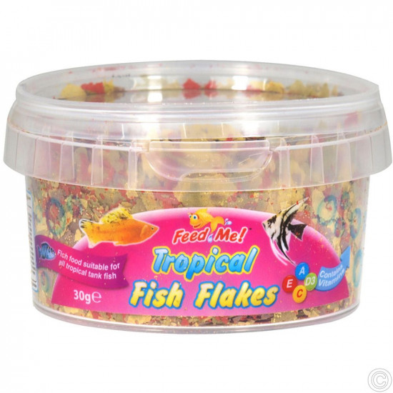 TROPICAL FISH FLAKE 30G  FF003A         