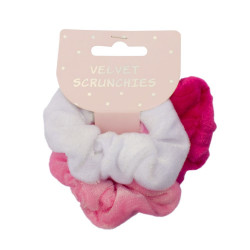 VELVET SCRUNCHIES 3PK    FN9040         