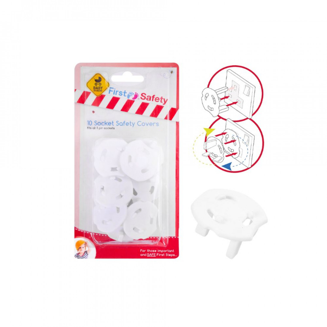 12 SOCKET SAFETY COVERS