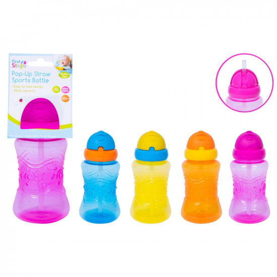 POP-UP STRAW SPORT BOTTLE FS677