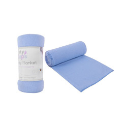 BLUE BABY BLANKET 70x70CM FS686         