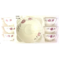 PYRONEX 7PCS SOUP SET(PINK)  GCH228