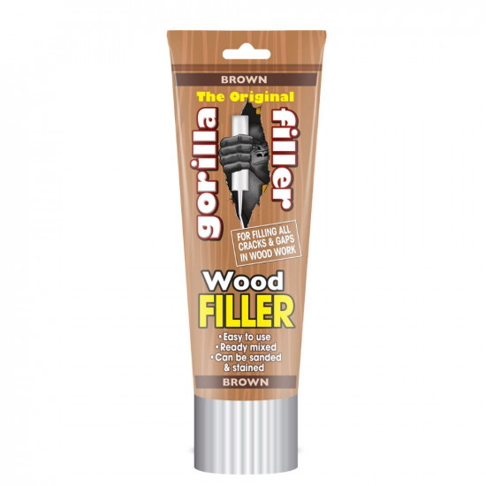 GORILLA WOOD FILLER BROWN 330G