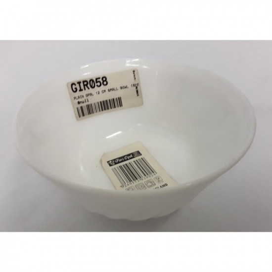PLAIN OPAL SMALL BOWL ROUND GIR058