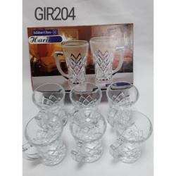 HARIR ISFAHAN GLASS SET 6PCS