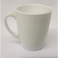 PLAIN OPAL MUG WHITE 6PK                