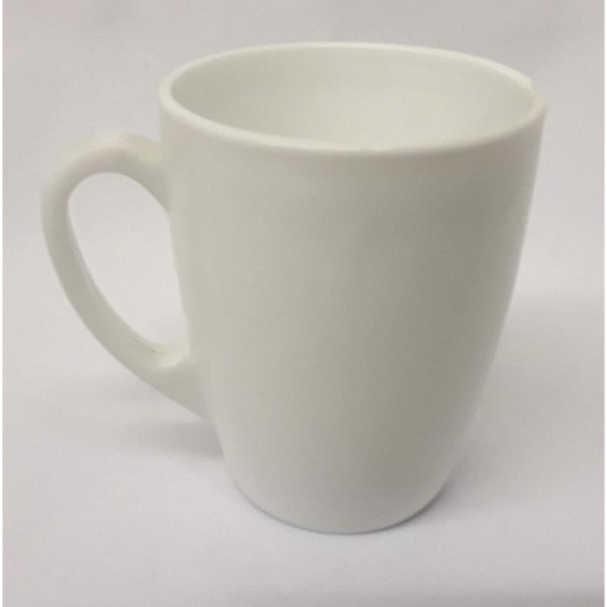 PLAIN OPAL MUG WHITE 6PK                