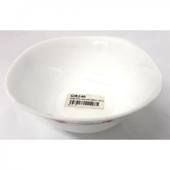ROSE OPAL SQUARE CEREAL BOWL GIR246