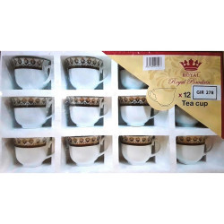 LOOSE CUPS BLACK SORENA 12PC GIR278