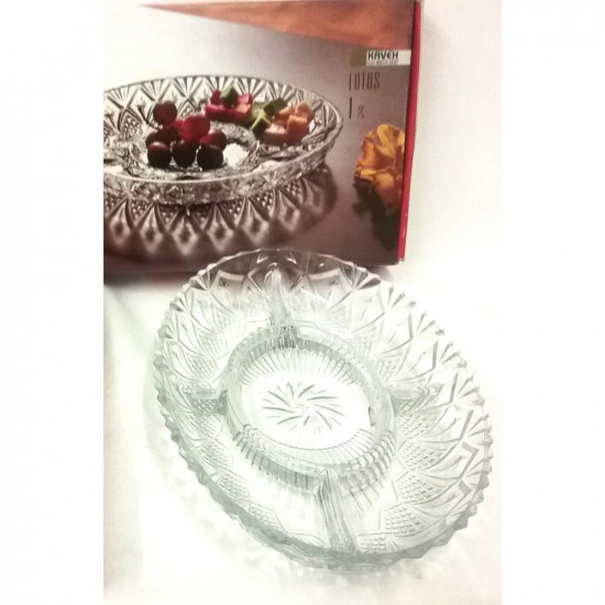 KAVEH LOTUS 5 COMPARTMENT DISH