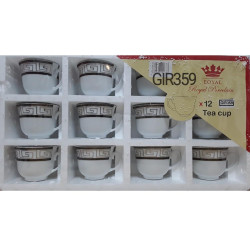 LOOSE CUPS BLACK SAYA 12PC GIR359