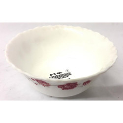 PINK ROSE CEREAL BOWL  GIR400           
