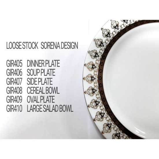 SORENA CERAMIC CEREAL BOWL GIR408